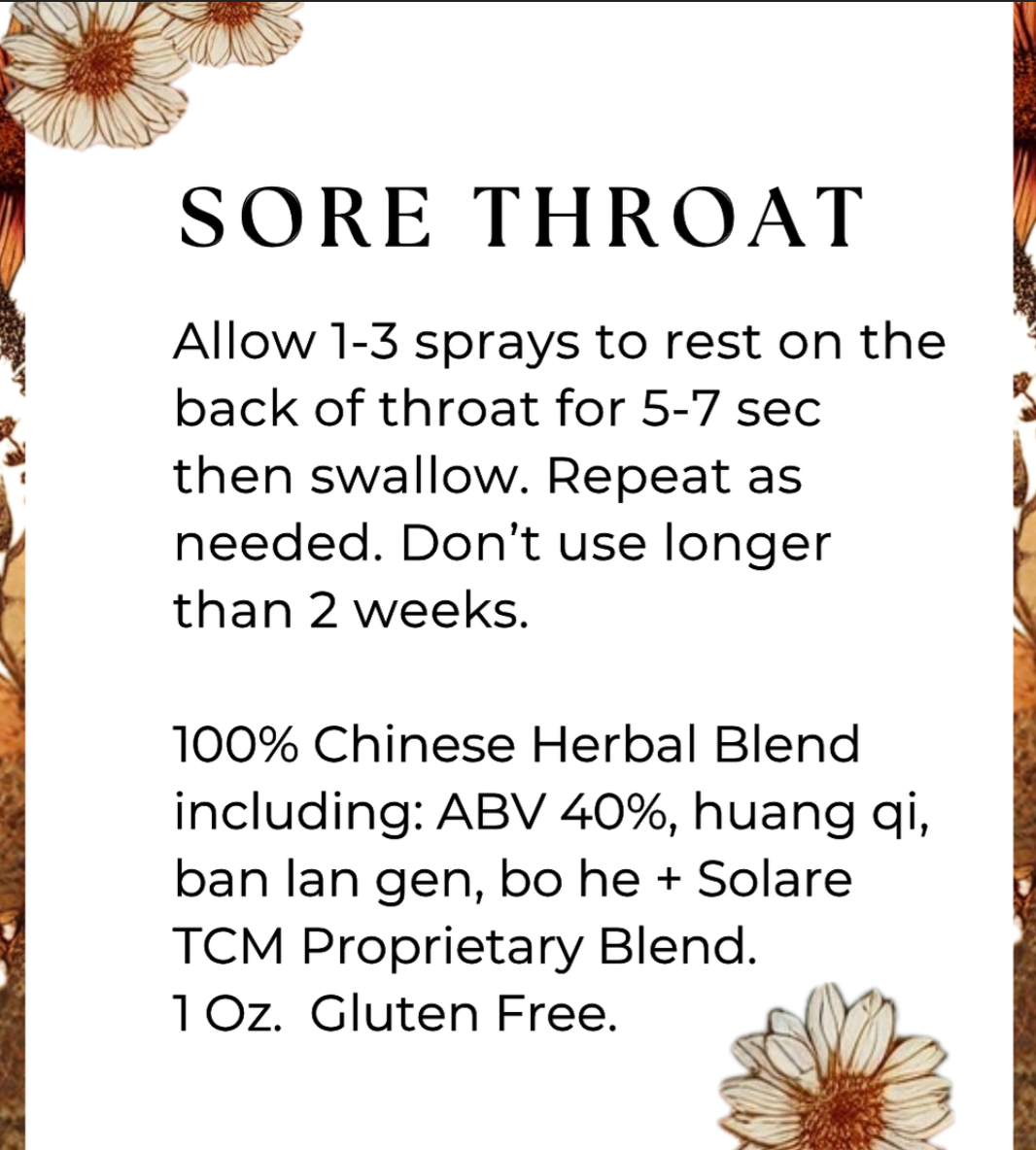 Quick Sore Throat Relief